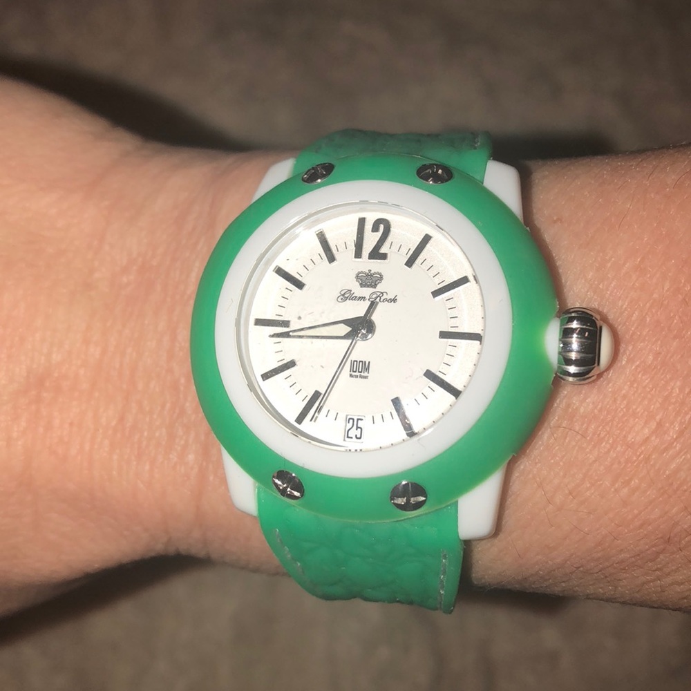Glam Rock Kelly green watch